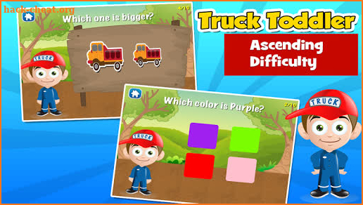 Truck Toddler Kids Games Full screenshot