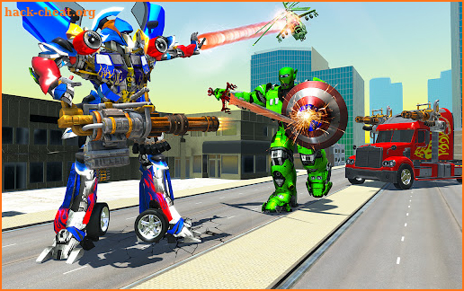 Truck Transform Robot Game screenshot