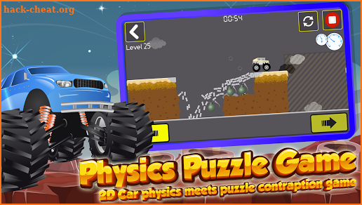 Truck Trials - A Physics Contraption Puzzle Game screenshot