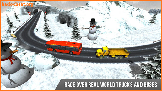 Truck Vs Bus Racing screenshot