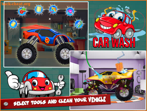 Truck Washing Games For Kids screenshot