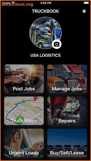 Truckbook screenshot