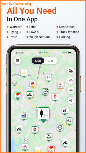 Trucker Guide: Navigation Tool screenshot
