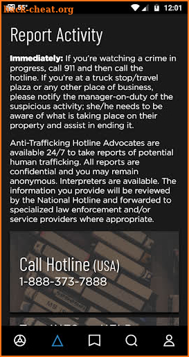 Truckers Against Trafficking screenshot