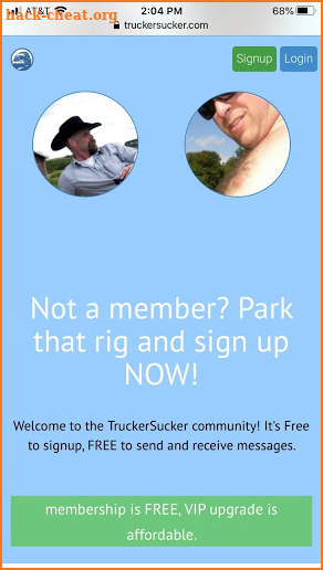 TruckerSucker gay dating chat app & bi masculine screenshot