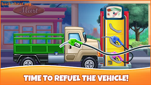 Trucks and Dinosaurs for Kids screenshot