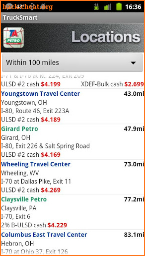 TruckSmart screenshot