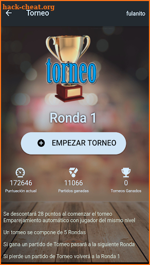 Truco Argentino Multitorneo online screenshot