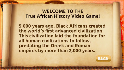 True African History Videogame screenshot
