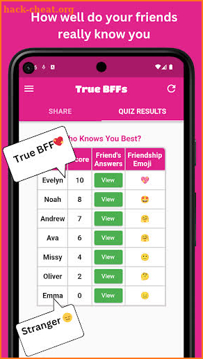 True BFFs - Friendship Quiz screenshot