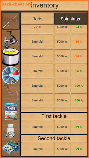 True Fishing (key). Fishing simulator screenshot