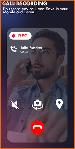 True ID Caller Name and Call details screenshot
