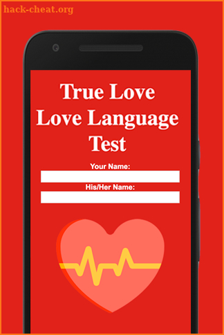 True Love: Love Language Test Calculator screenshot