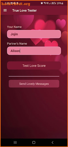 True Love Tester screenshot