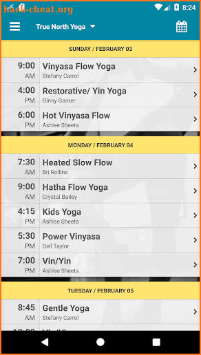 True North Yoga Paducah screenshot