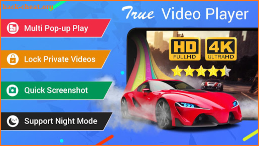 True Player : Free HD Movie Video Player screenshot