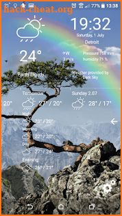 True Realistic weather nature live wallpaper 3D HD screenshot