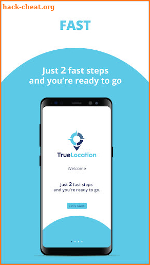 TrueLocation App screenshot