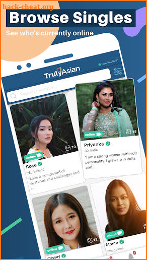 TrulyAsian - Asian Dating App screenshot