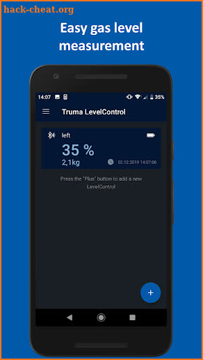 Truma LevelControl screenshot