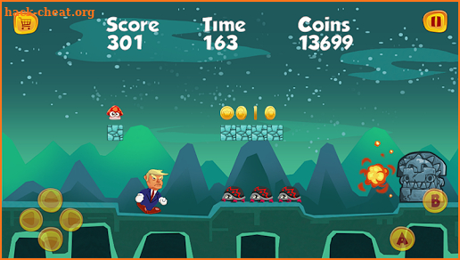 Trump Adventure - Super President Game screenshot