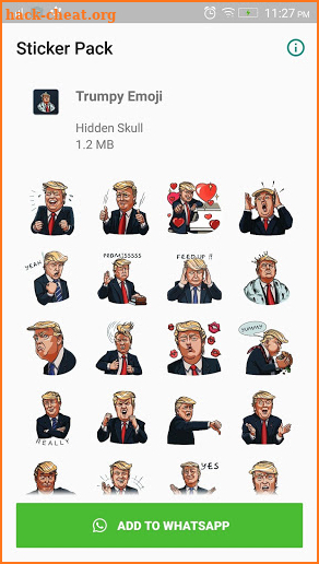 Trump Sticker for WhatsApp screenshot