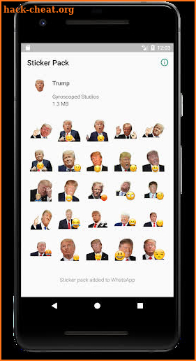 Trump Stickers  for Whatsapp New - WAStickerApps screenshot