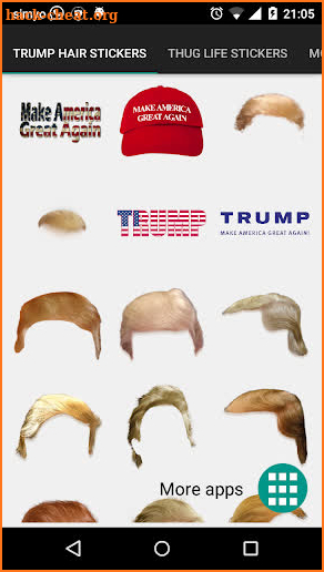 Trump your hair screenshot