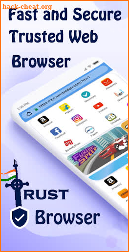 Trust Browser - All in One - Indian AIO Browser screenshot