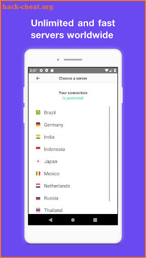 Trust VPN screenshot