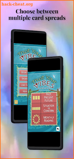 Trust Your Vibes Oracle Cards screenshot