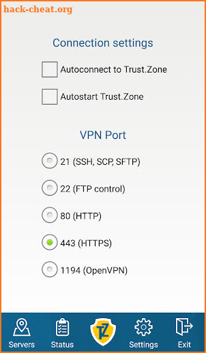 Trust.Zone VPN - Truly Anonymous VPN screenshot