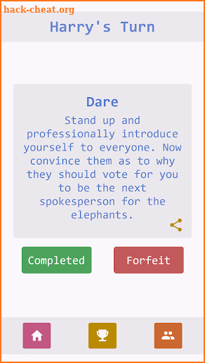 Truth Or Dare (A Game for kids,teenagers & adults) screenshot