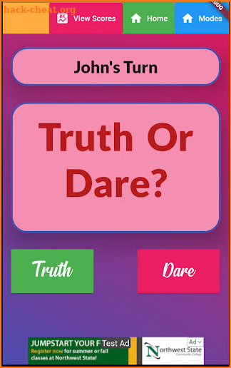 Truth or Dare Game screenshot