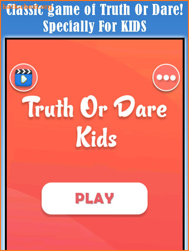 Truth or Dare Kids - Party Games For Kids & Teens screenshot
