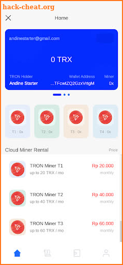 TRX TRON Miner screenshot