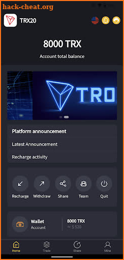 TRX20 screenshot