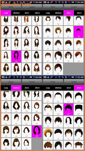Try Hairstyle screenshot