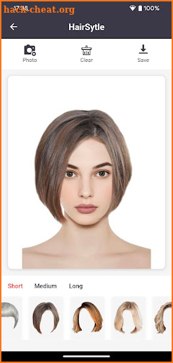 Try On Hairstyle - haircut screenshot