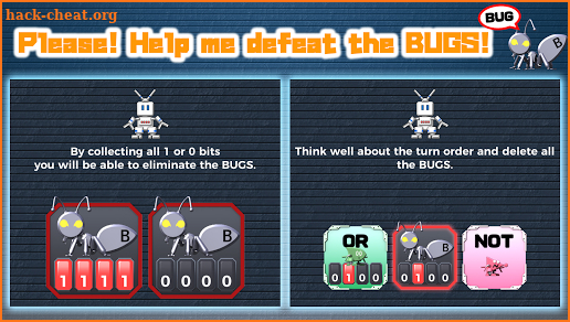TRYBIT LOGIC - Defeat bugs with logical puzzles screenshot