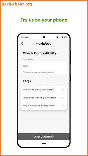 tryCricket by Cricket Wireless screenshot