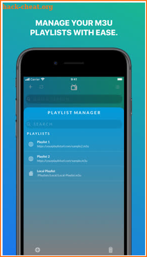 ЅtrymƬѴ Android - M3U playlist player... Guide screenshot