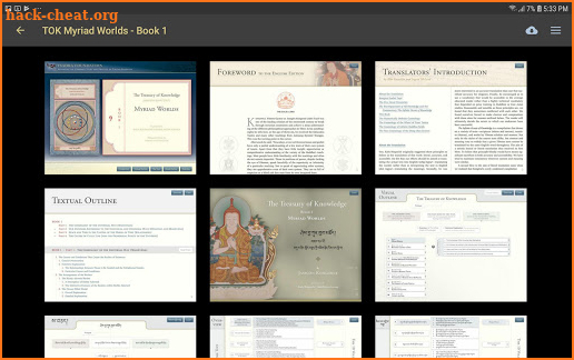 Tsadra Bilingual Library screenshot
