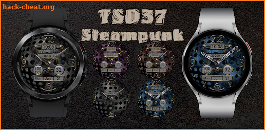 TSD37 Steampunk Watch Face screenshot