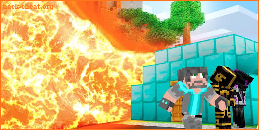 Tsunami Lava Mod for Minecraft screenshot