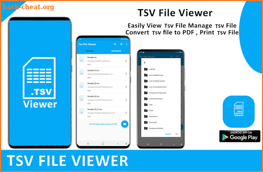 TSV File Viewer screenshot