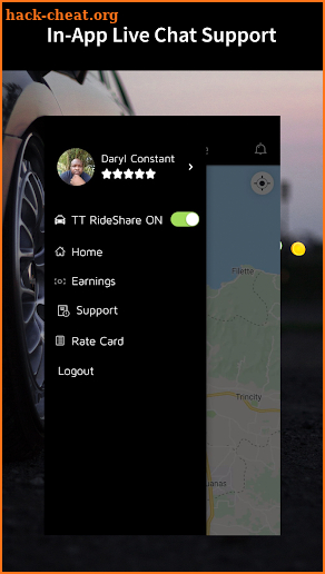 TT RideShare Driver screenshot