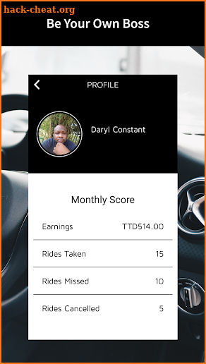 TT RideShare Driver screenshot