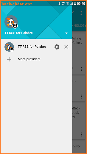 TT-RSS for Palabre screenshot
