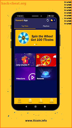 TTcoin Rewards v.2 screenshot